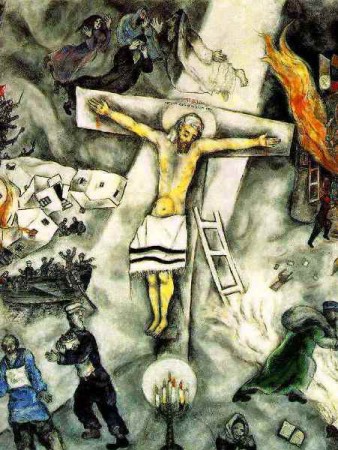 Marc Chagall - Biele ukrižovanie